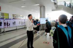 ร่วมพิธีการฝึกซ้อมใหญ่พิธีพระราชทานปริญญาบัตร ประจำปี พ.ศ. 2569